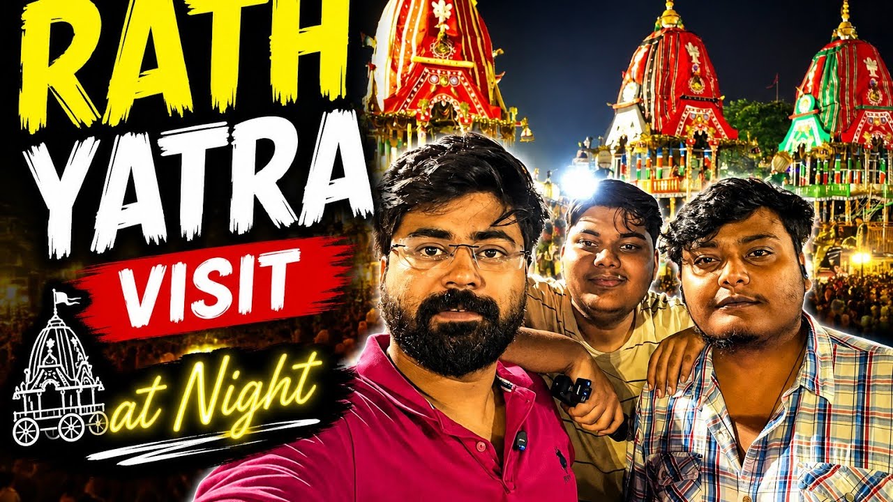 Puri Rath Yatra at night... 2026