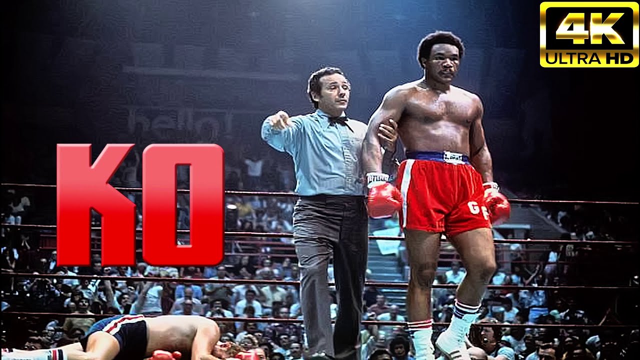 George Foreman vs Jack O'Halloran | KNOCKOUT Boxing Fight Highlights | 4K Ultra HD