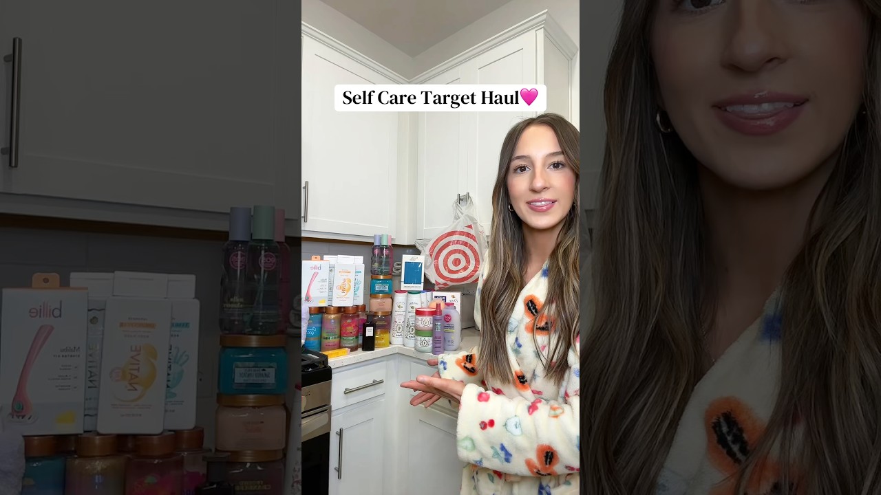 1 month of buying bodycare🥲 #selfcare #bodycare #target #haul #hauls