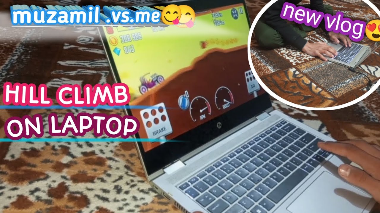 PLAYING GAME ON LAPTOP CHALLENGE🤩