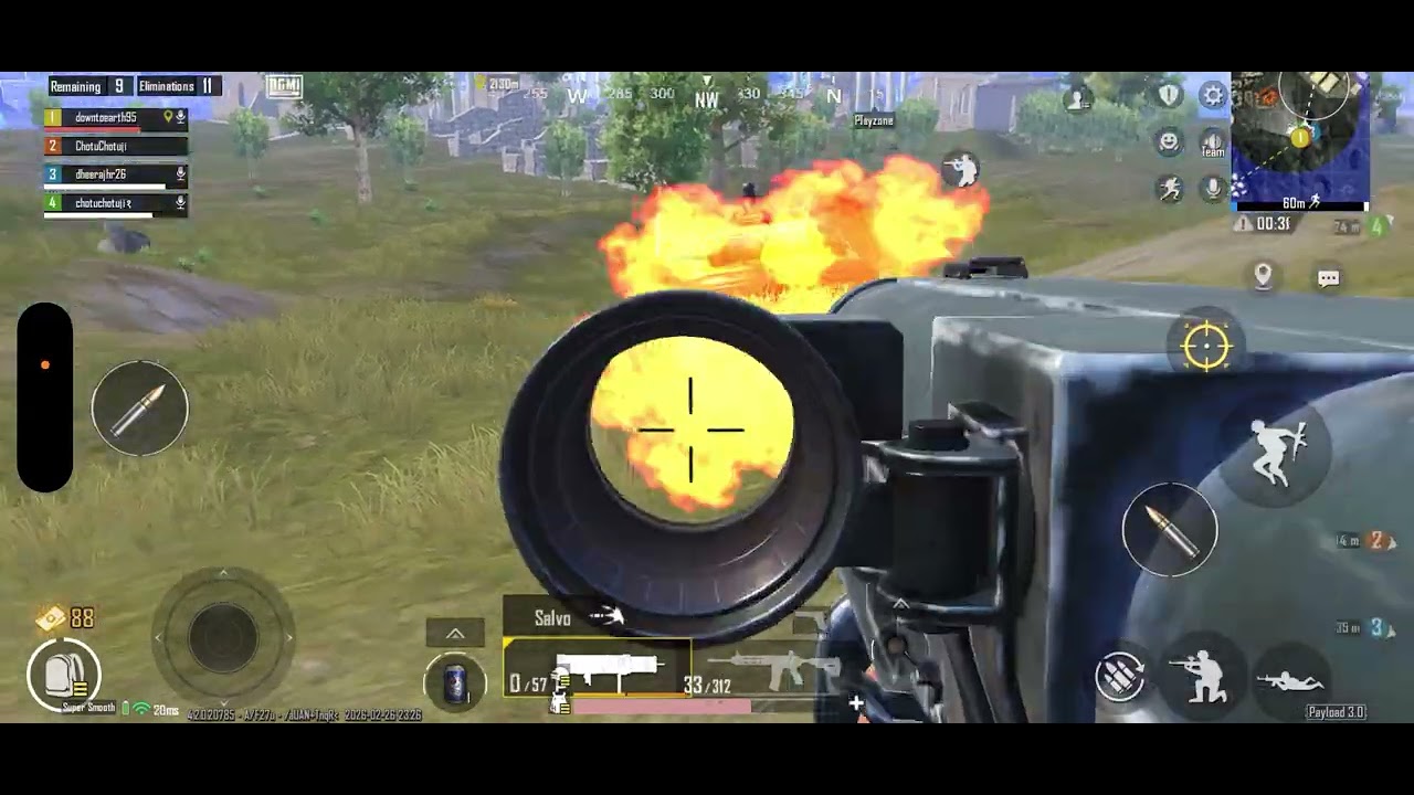 #payload #kill #pubg #bgmi 14 kill #rpg 