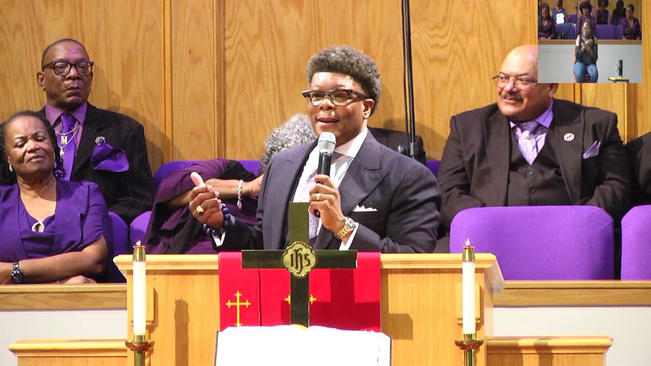 Homecoming Sunday with Dr. Tillett, Bishop Thompson, and Yoli