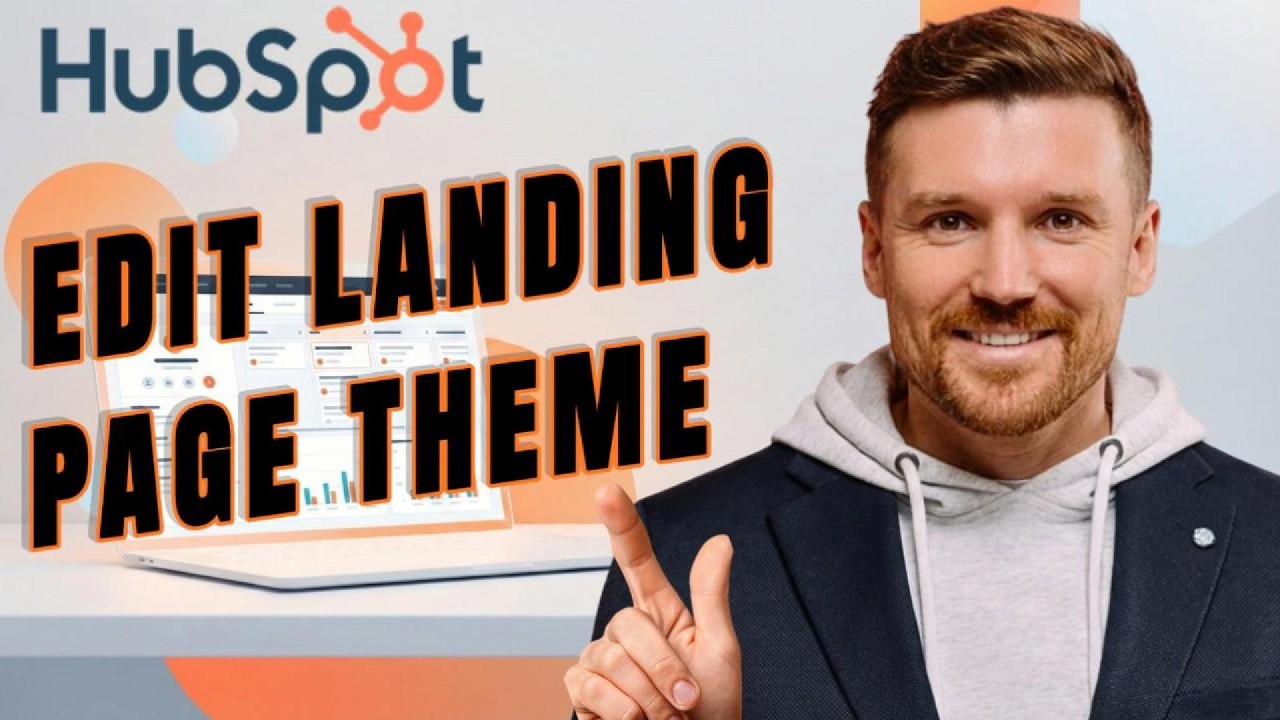 How to Edit a Landing Page Theme Header and Footer in HubSpot