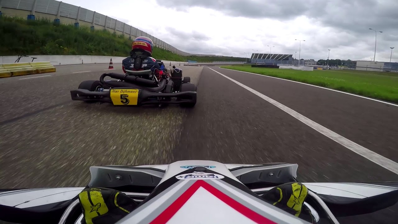 Onboard Gillard IAME X30 senior - Training kartbaan Venray