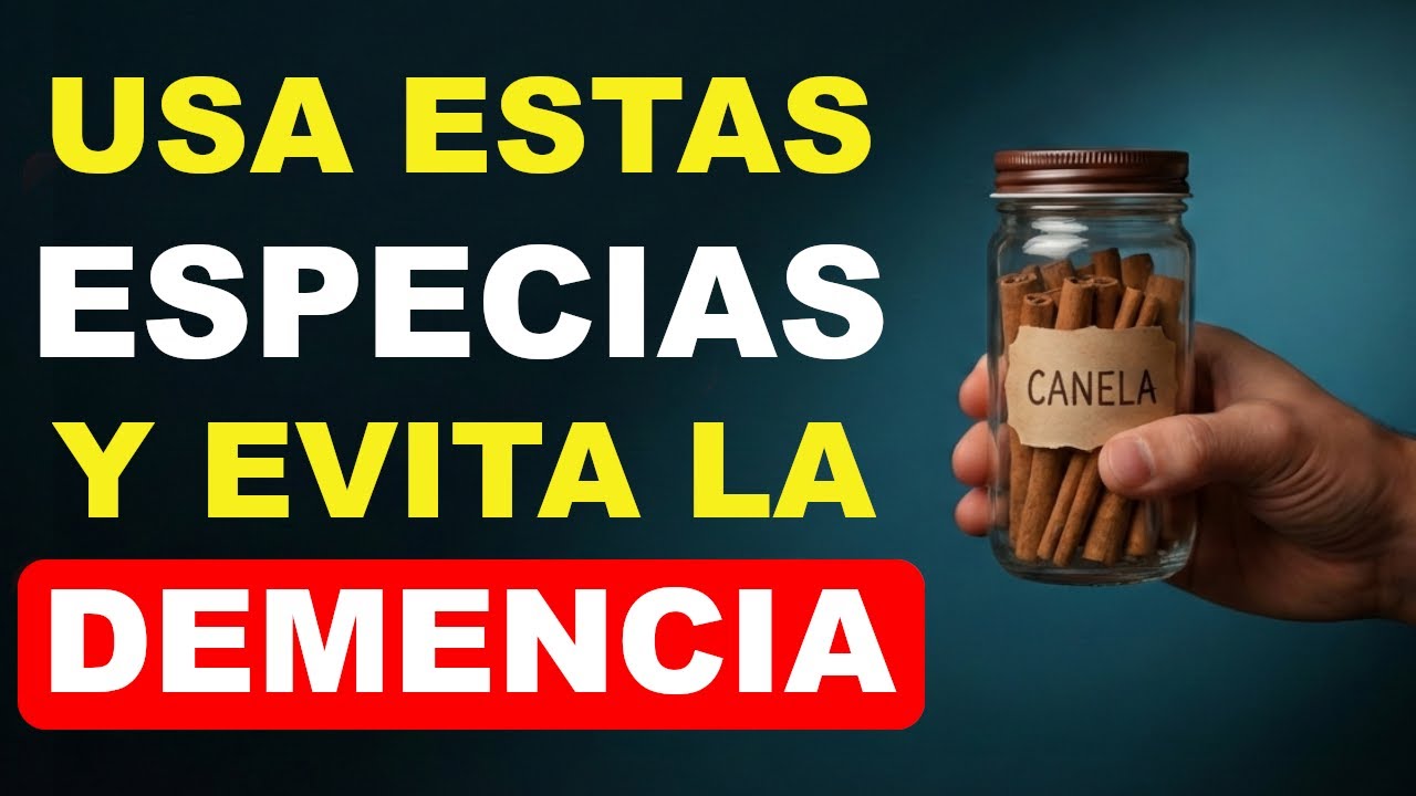 5 Especias que PROTEGEN tu Cerebro de la Demencia