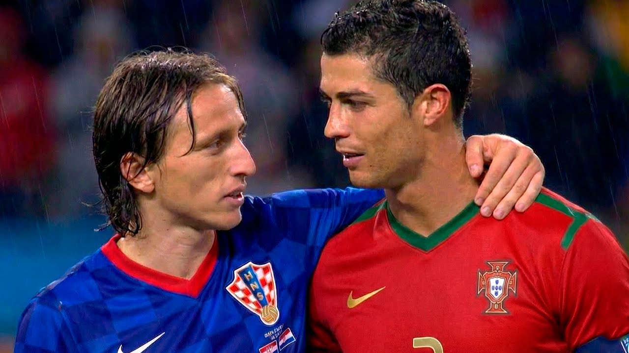 The Day Cristiano Ronaldo & Luka Modrić Met For The First Time