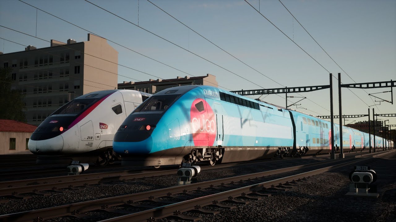(REDIF LIVE)TRAIN SIM WORLD 2 -TGV DUPLEX  - DLC MEDITERRANEE !!!