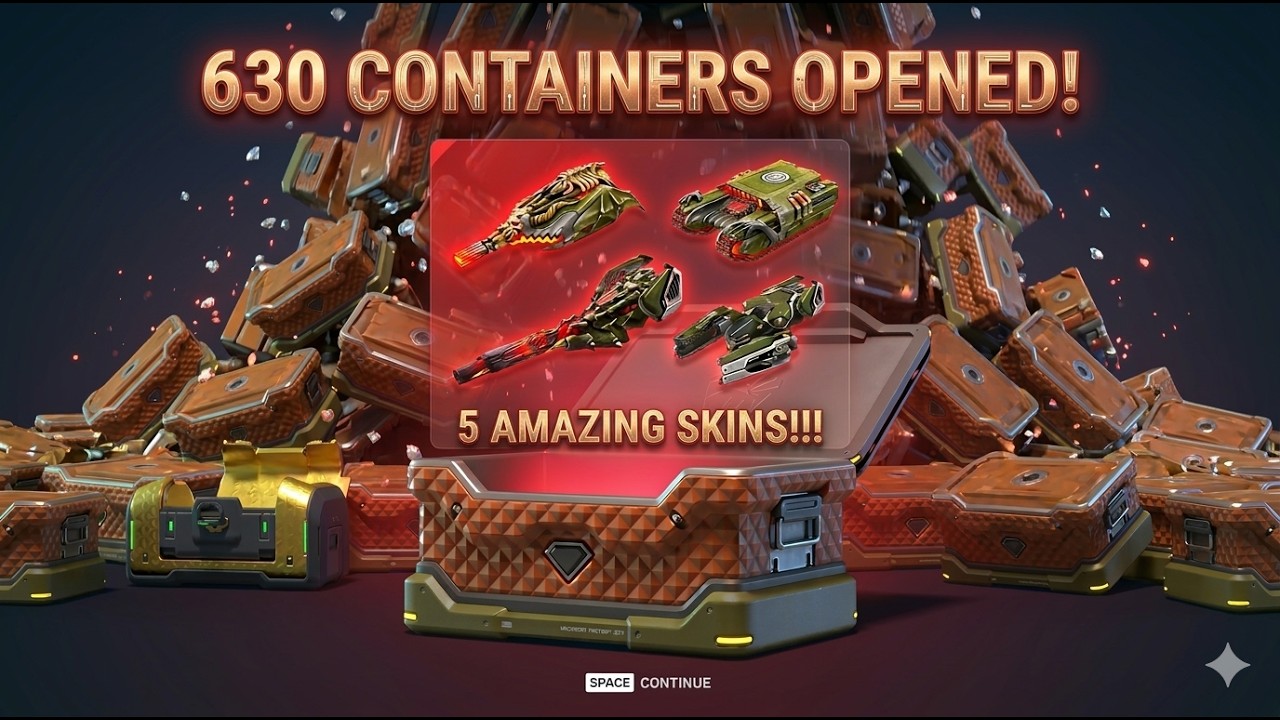 Opening 630 Ultra Containers + 1 SKIN Container | With ZivOfficial