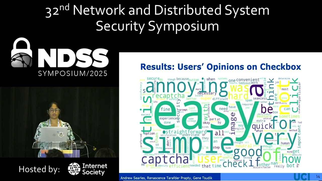 NDSS 2025 - Symposium on Usable Security and Privacy (USEC) 2025 Afternoon, Paper Session 2