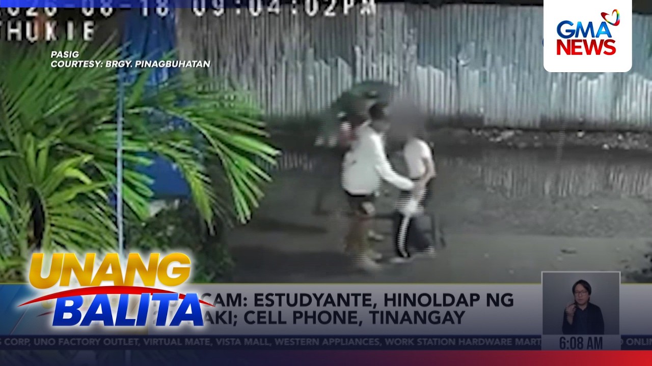Holdap sa Pasig | Unang Balita