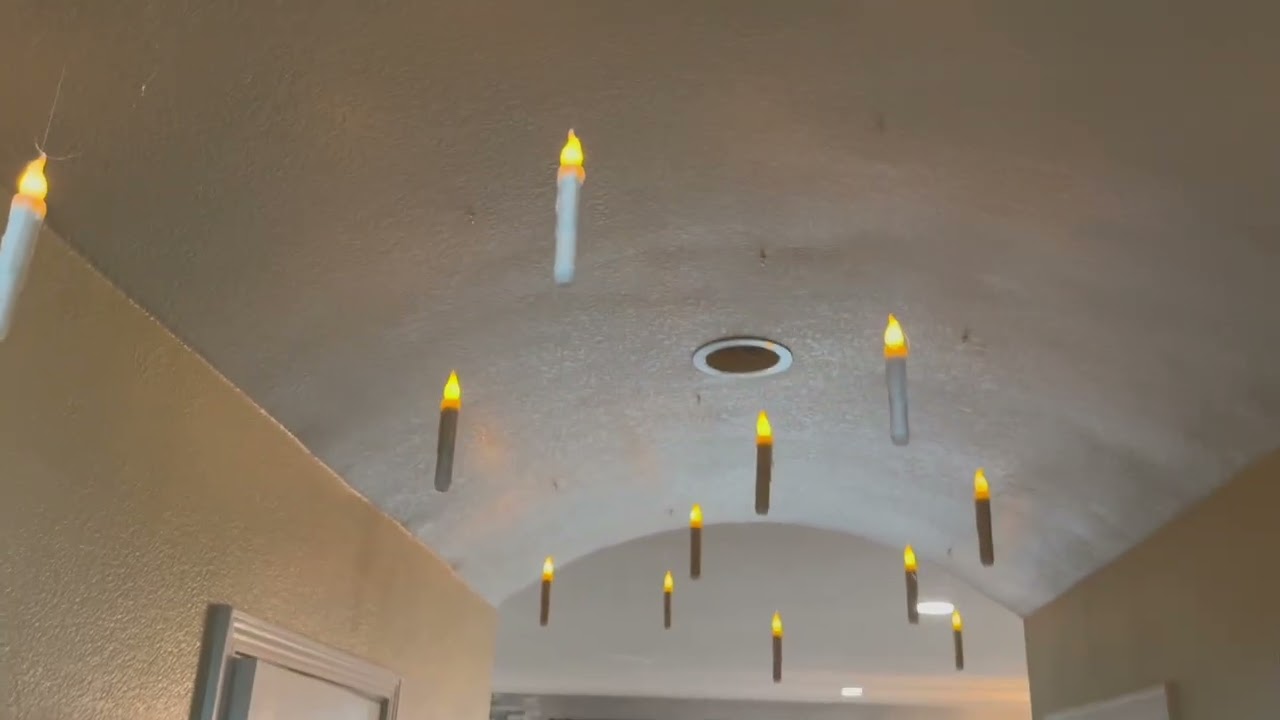 Floating LED Candles Review | Magic Hanging Flameless Candles with Remote