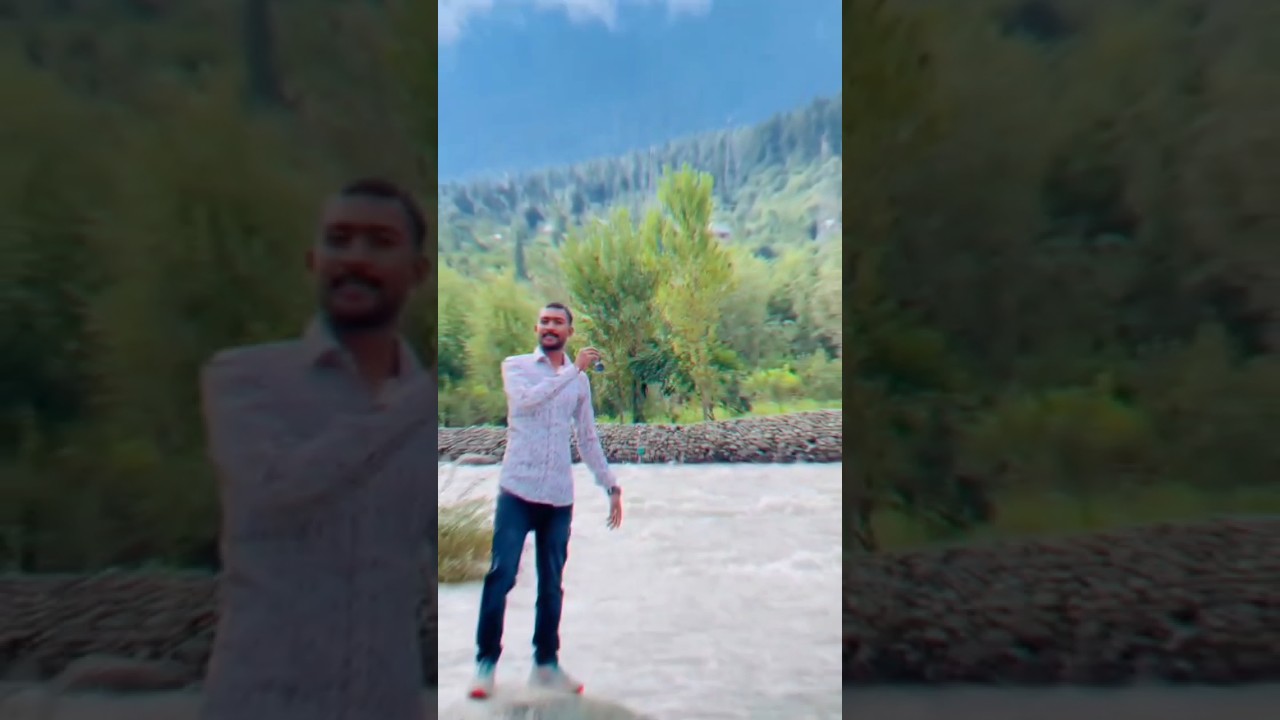 Waterfall in Jammu Kashmir #arijitsingh #love #song #music