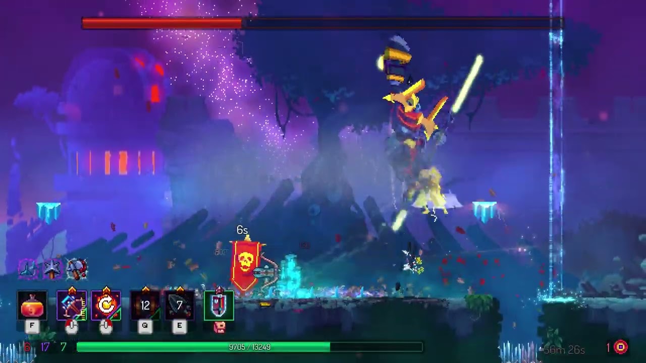 Dead Cells: Second boss cell- Build: Tactic (Crossbow)