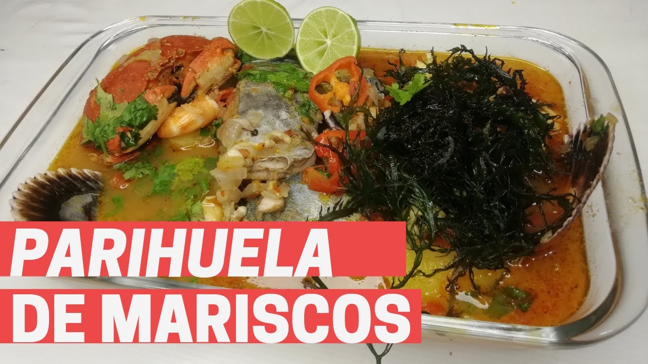 PARIHUELA DE MARISCOS | RECETA PERUANA | SAZÓN DE BARRIO