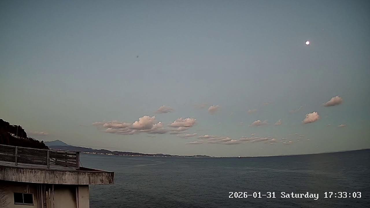 小田原から見える相模湾ライブカメラ Kanagawa Odawara Live camera.world.cam