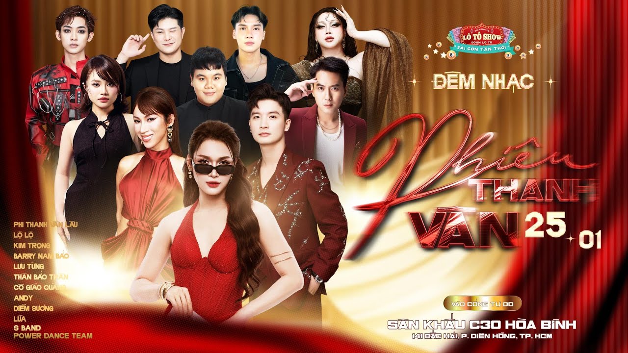 [ LIVE ] ĐÊM NHẠC PHIÊU THANH VÂN | ĐOÀN LÔ TÔ SÀI GÒN TÂN THỜI