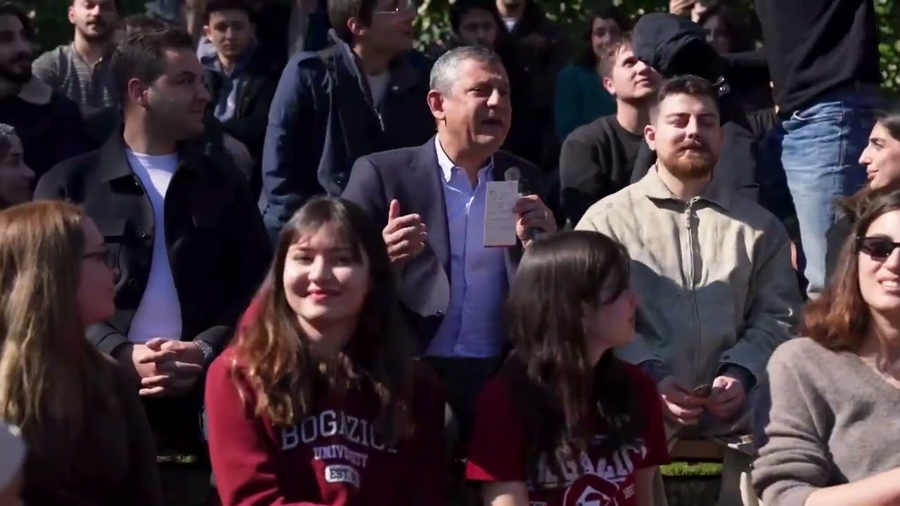 Özel Boğaziçi Üniversitesi'nde Erdoğan'a seslendi: E protesto edilecek şeyi yapmasaydın