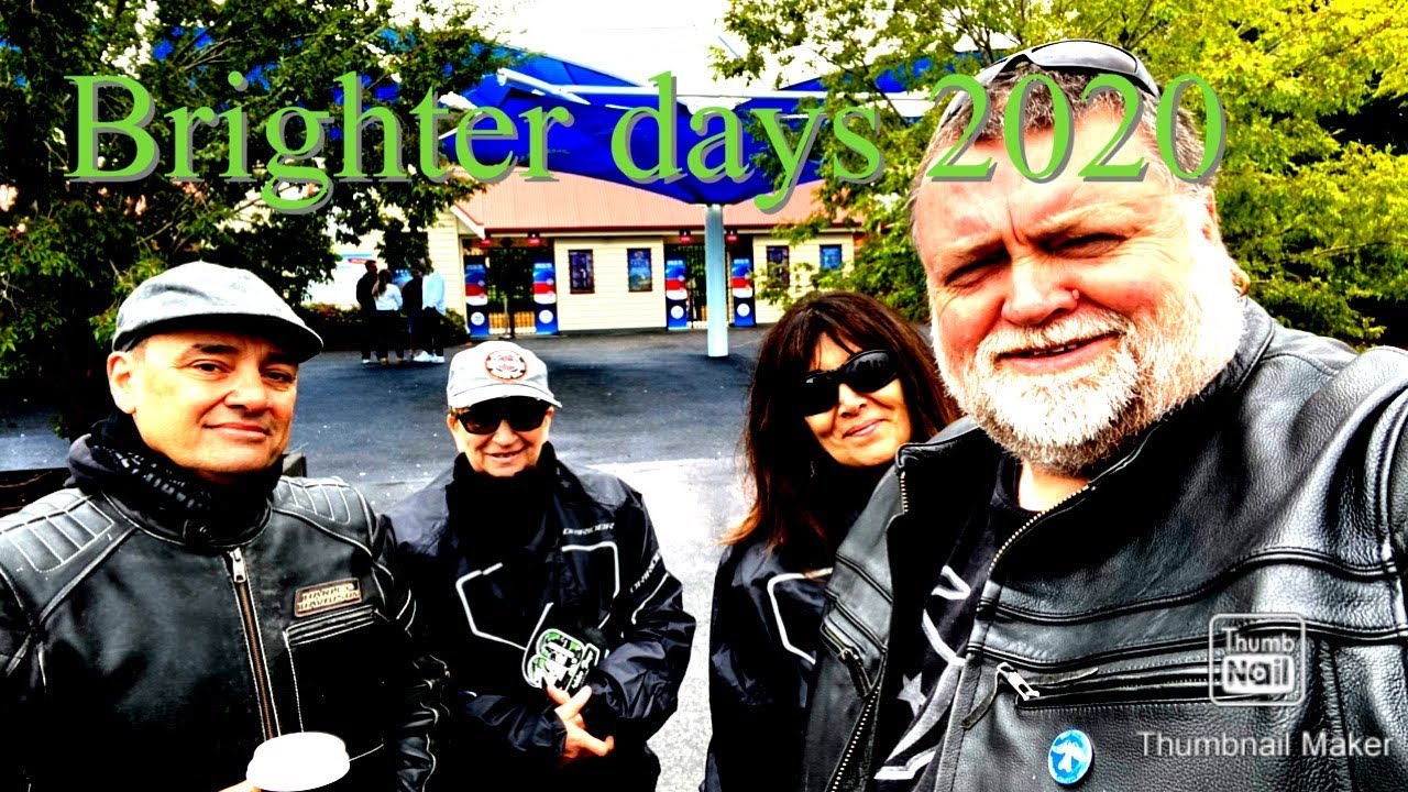 Bright, Victoria, Harley Davidson ride to the Brighter Days Festival