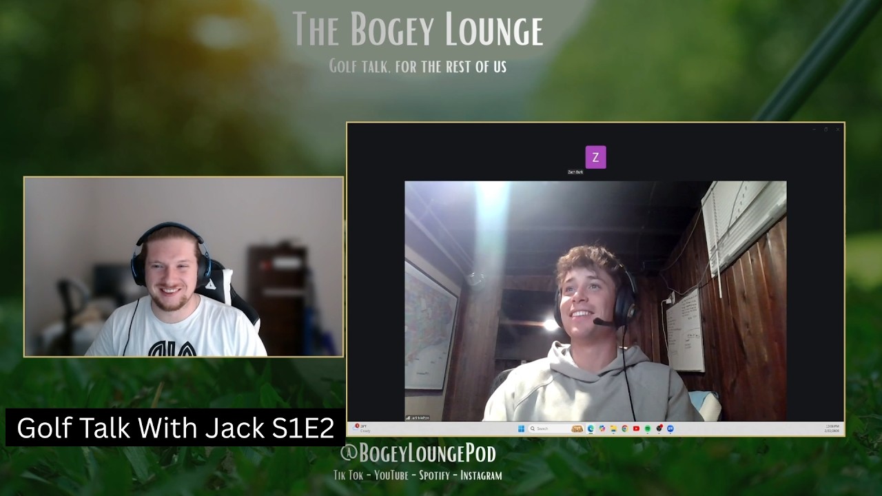 PGA Tour Talk + Guest Jack Joins the Lounge | Bogey Lounge Pod Ep. 2