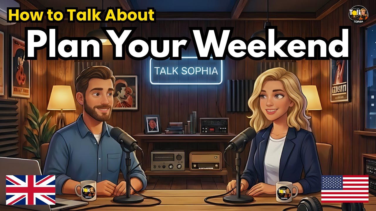 Talk About Plan Your Weekend in English | English Conversation Practice