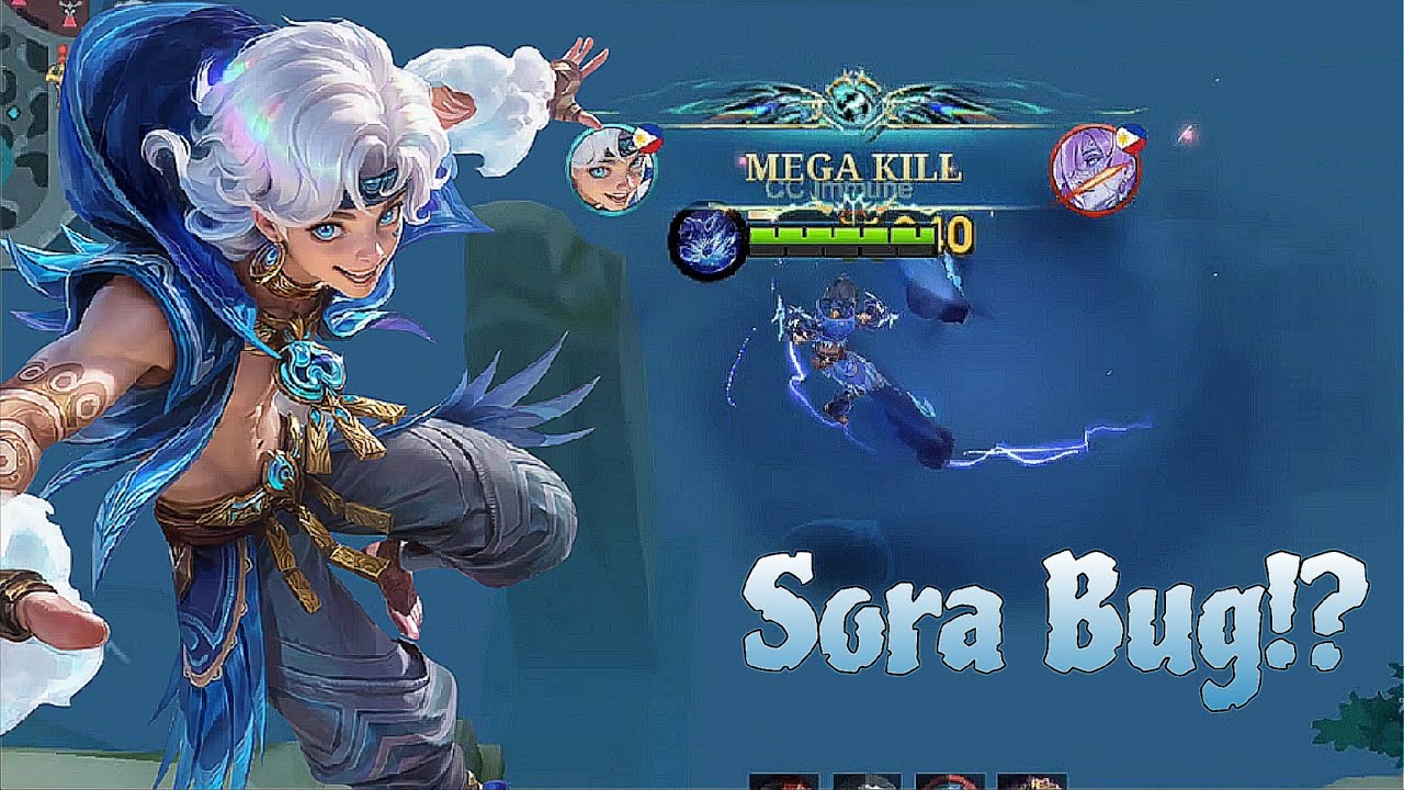 SORA BUG!? SORA CAN ULT OUTSIDE THE MAP!!😱 - Mobile Legends Bang Bang