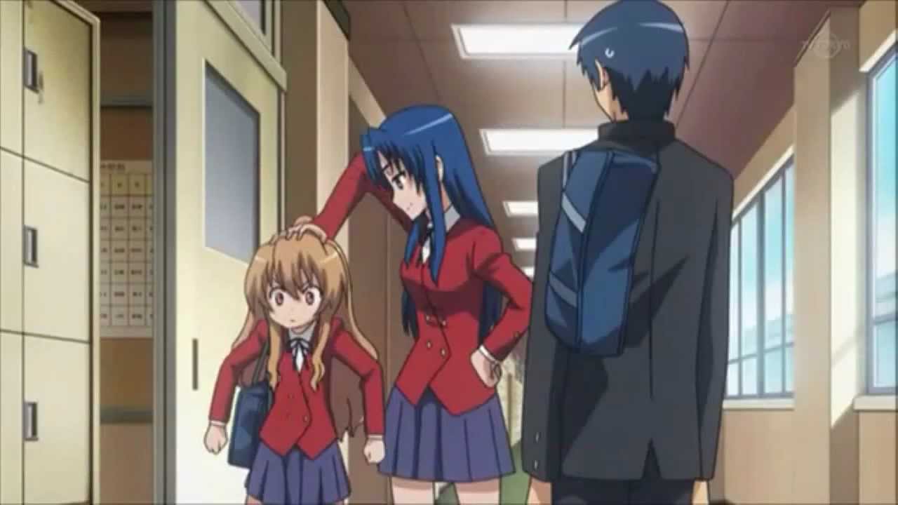 Toradora- smacks, punches, kicks, headbutts etc.etc.