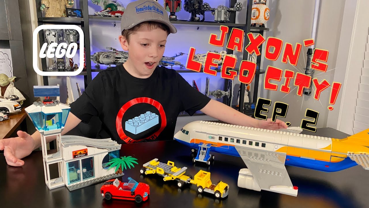 LEGO City Джексона — Эпизод 2! Обзор и скоростная сборка пассажирского самолёта LEGO City! Набор ...