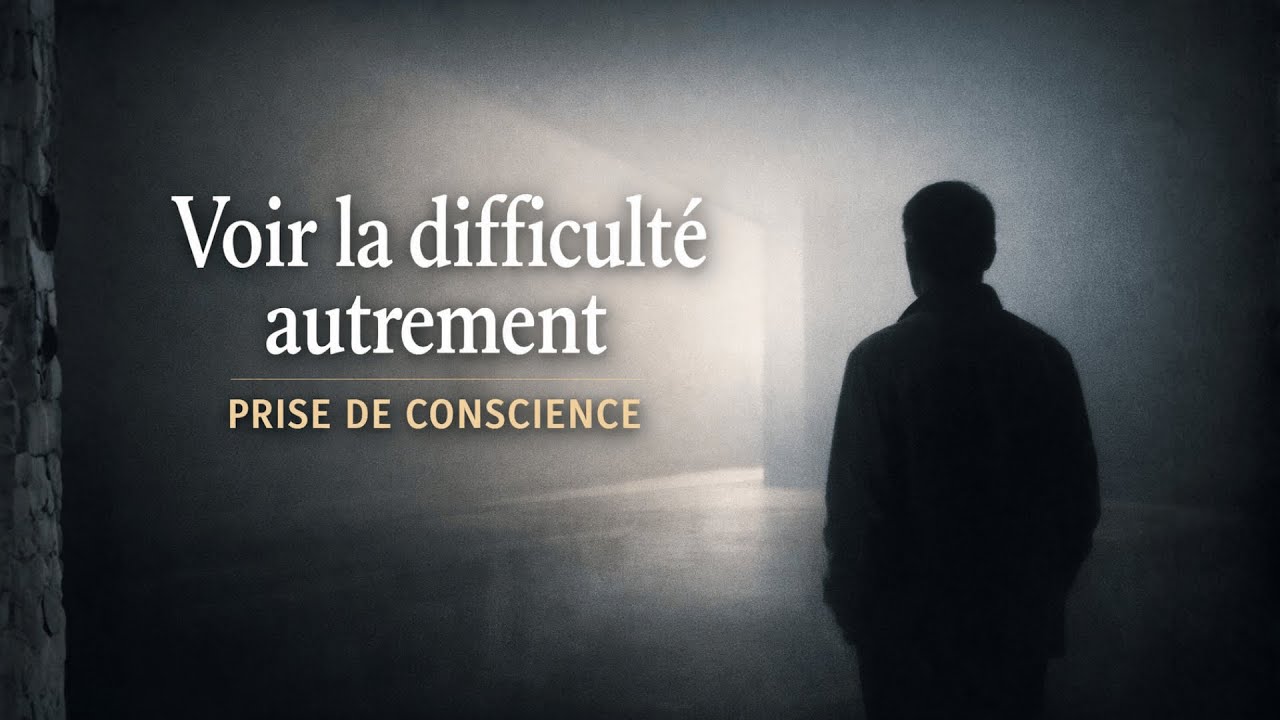 Si la vie vous semble toujours difficile, ce n’est pas un échec mais une prise de conscience