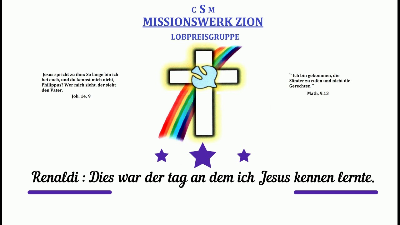 Renaldi - Dies war der Tag an dem ich Jesus kennen lernte.
