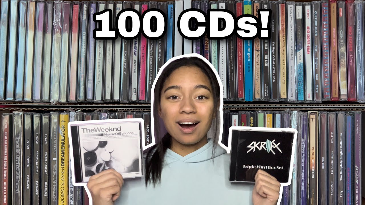 РАСПАКОВКА 100 CD ОТ ПОДПИСЧИКА *БЕЗУМНЫЙ НАБОР CD*