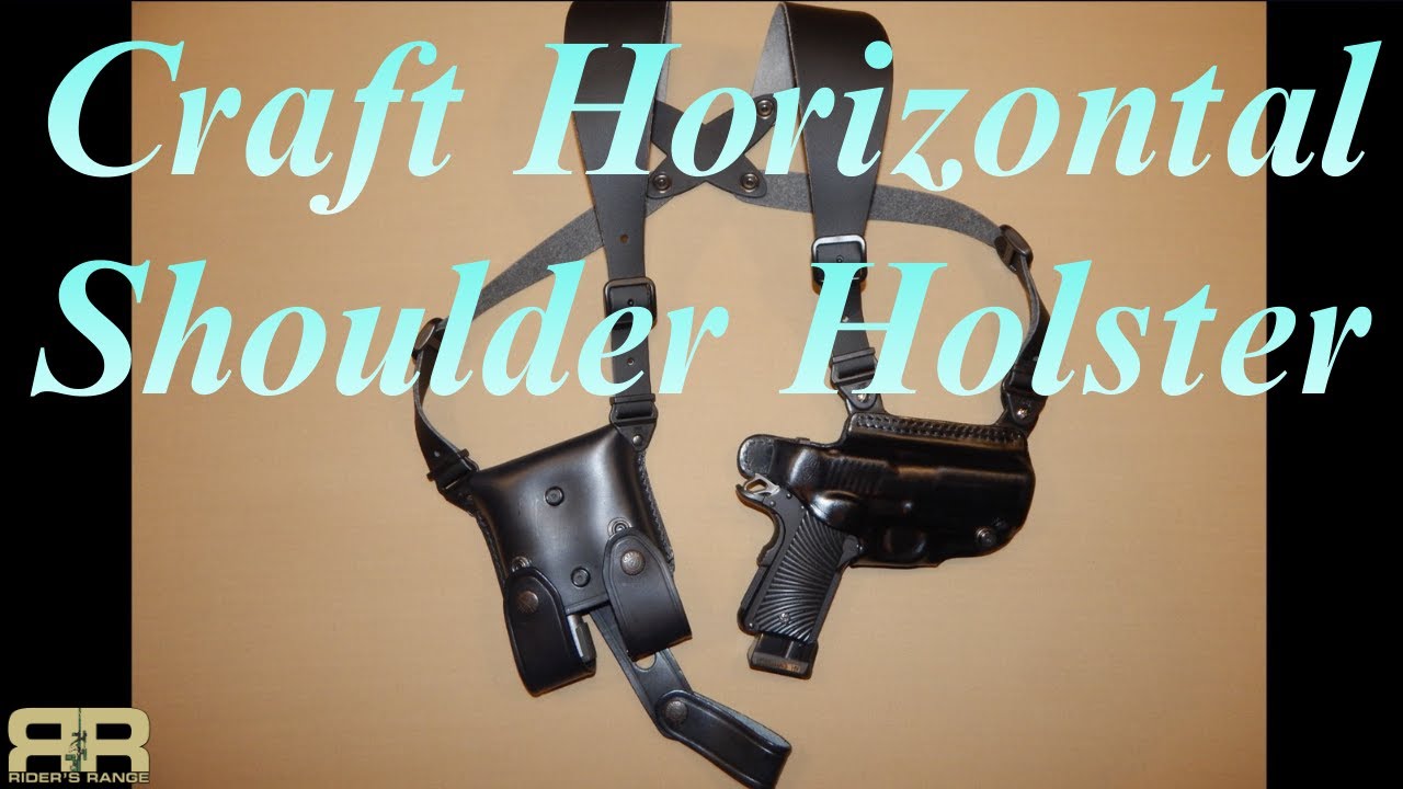 Горизонтальная плечевая кобура от Craft Holsters