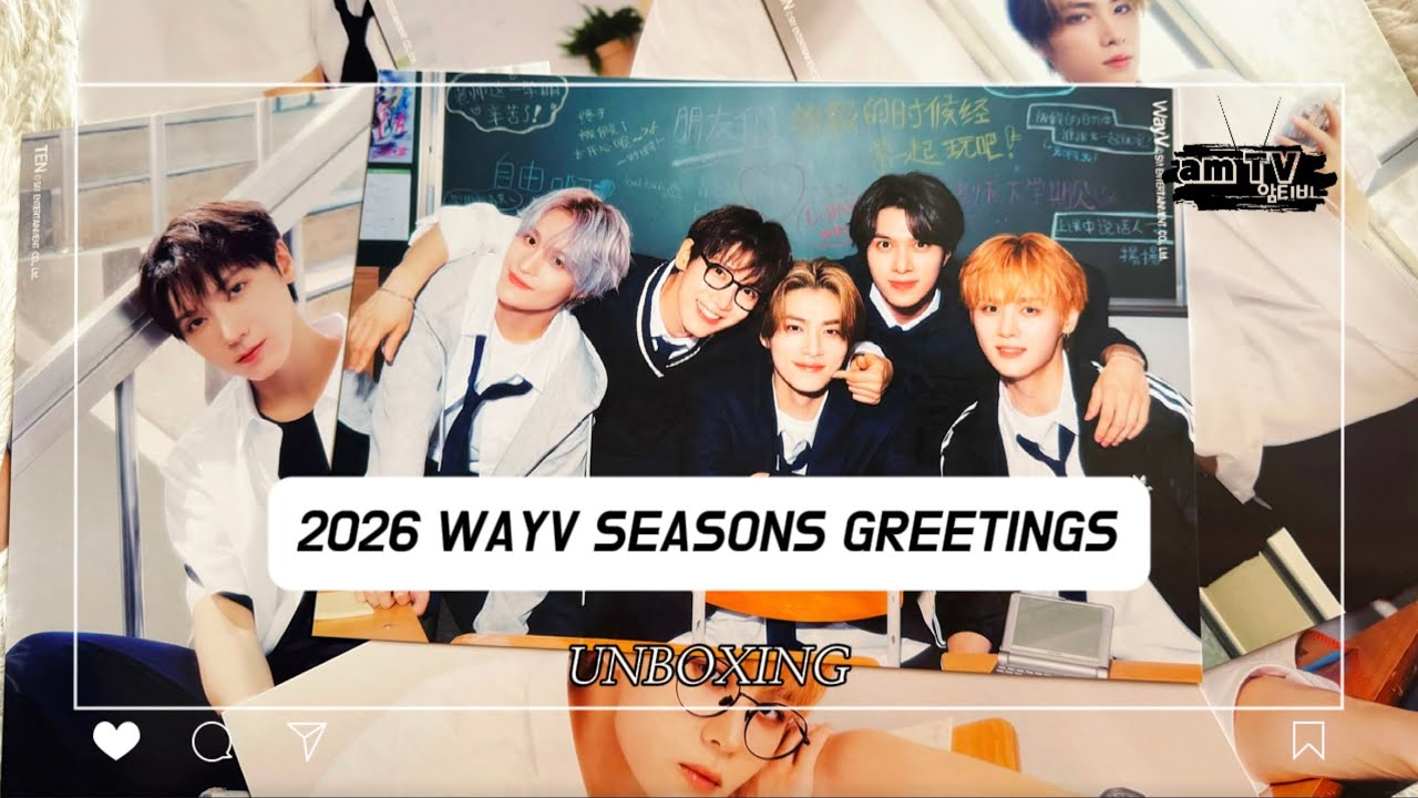 2026 WayV Seasons Greetings 🎒시즌 그리팅 언박싱 | #159 (eng/kor)