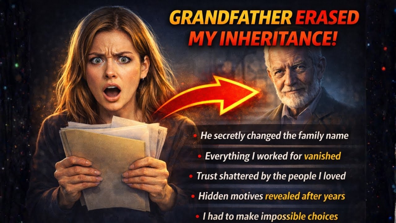 Grandfather Changed the Family Name and Erased My Inheritance Completely