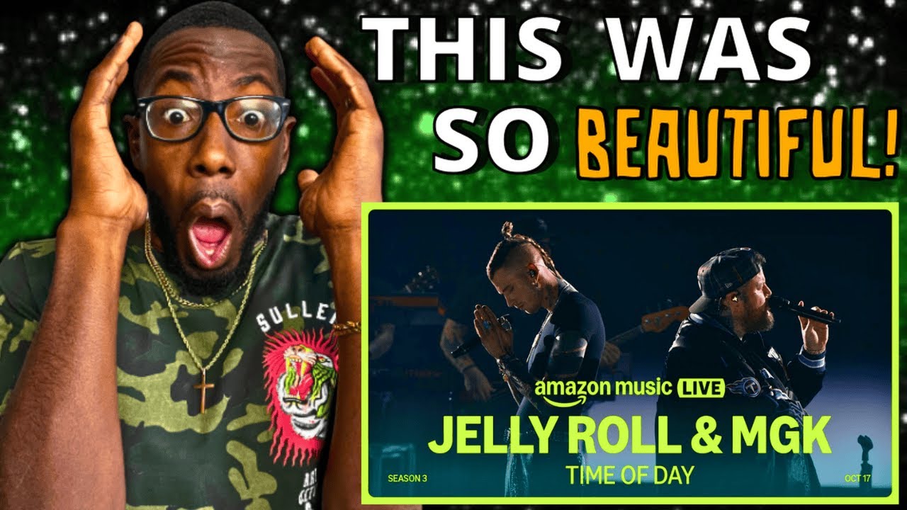 THIS WAS PERFECT!! | RETRO QUIN REACTS TO JELLY ROLL & MGK "TIME OF DAY" (AMAZON MUSIC LIVE)