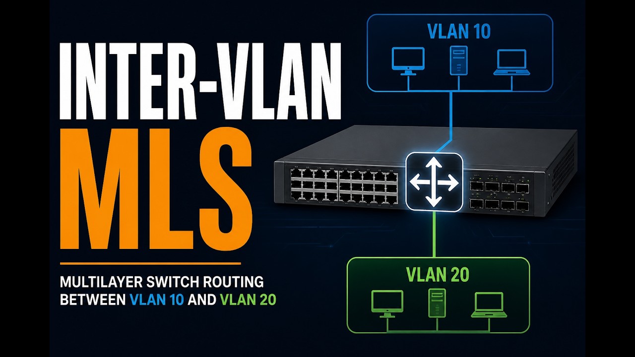 Inter Vlan Routing mls - Video By Sikandar Shaik || Dual CCIE (RS/SP) # 35012
