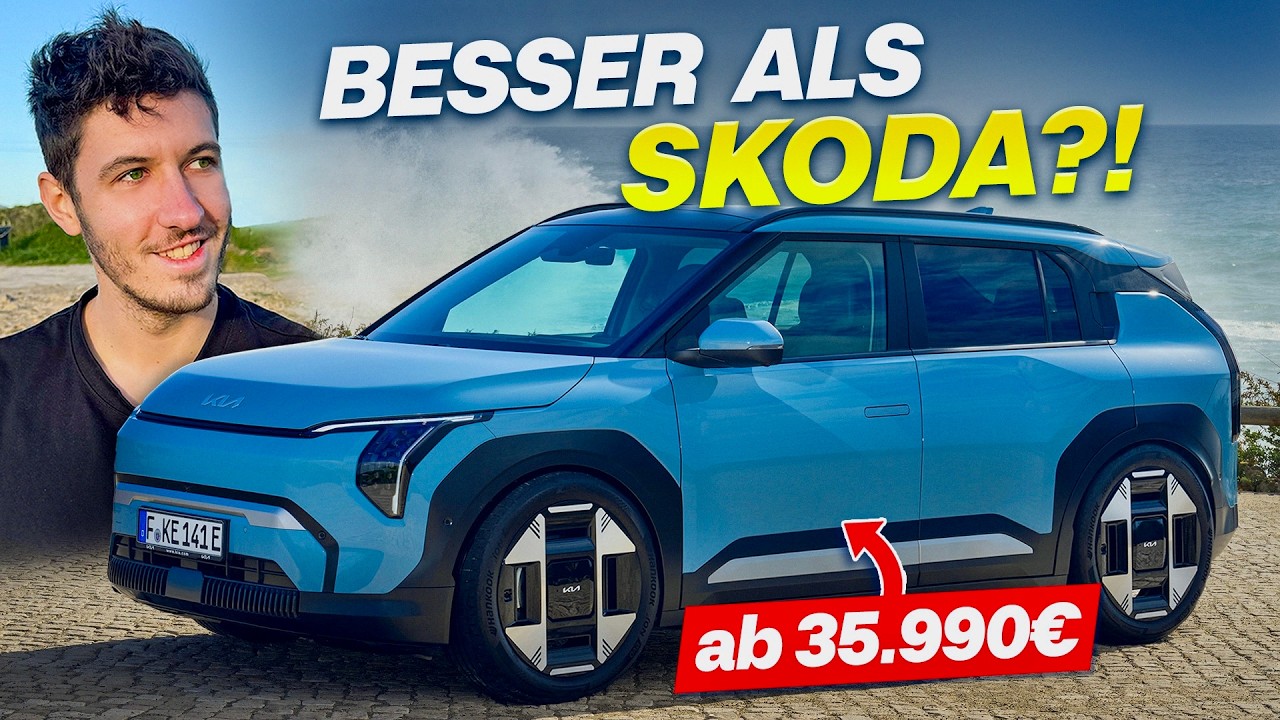 NEUES Familienauto ab 36.000€?! KIA EV3 im Test 😮‍💨