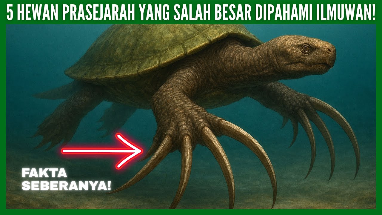5 HEWAN PRASEJARAH YANG SALAH BESAR DIPAHAMI ILMUWAN!
