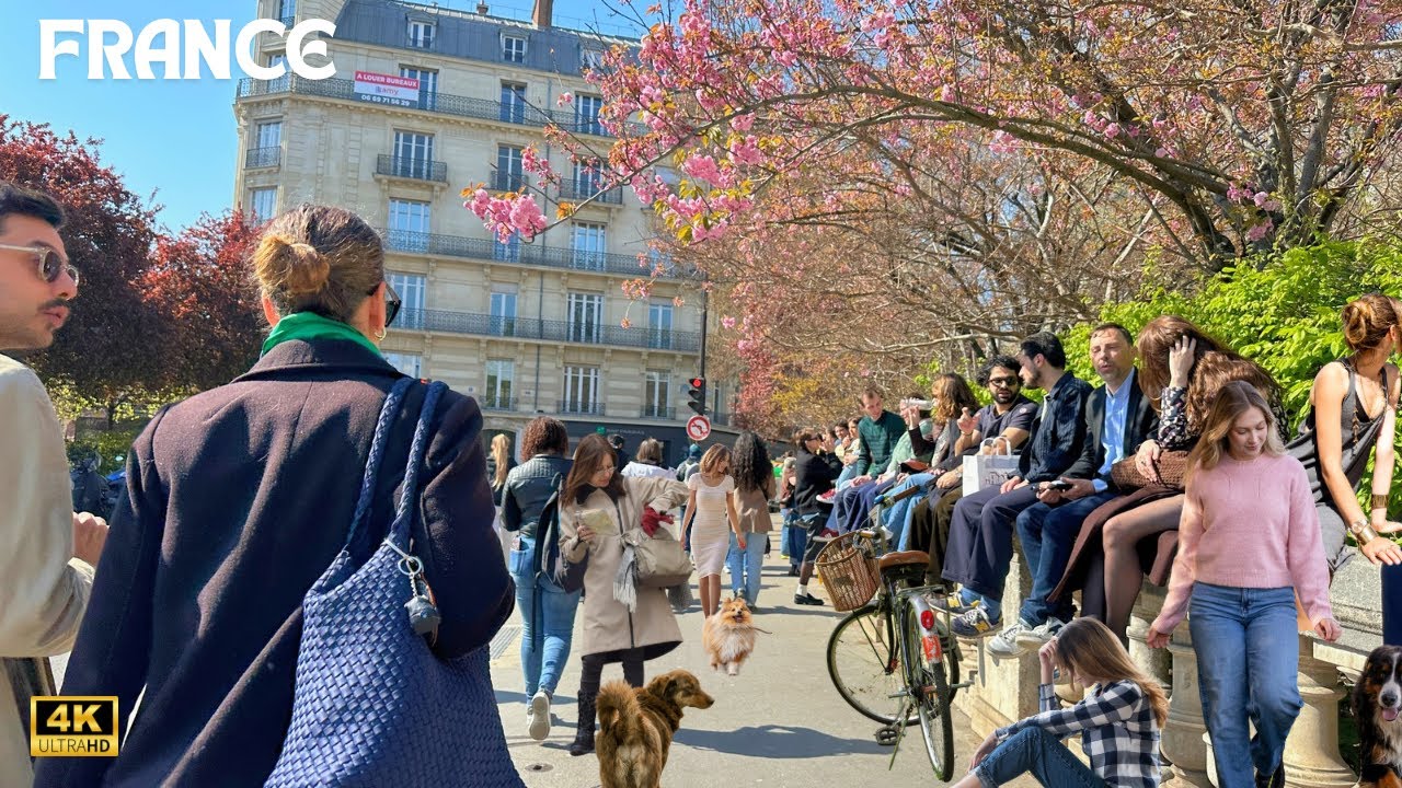 21 March 2026 PARIS 🇫🇷 FRANCE STREET WALK CITY TOUR HEART OF THE CITY AFTERNOON 🍽️🥗 BEAUTIFUL WALK 