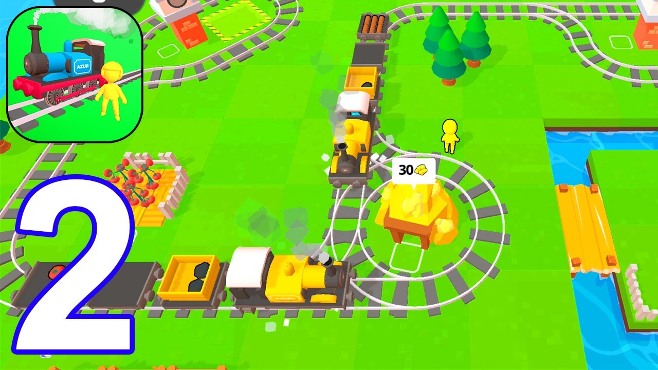 Rail Lands - Gameplay Walkthrough Part 2 (Android,iOS)