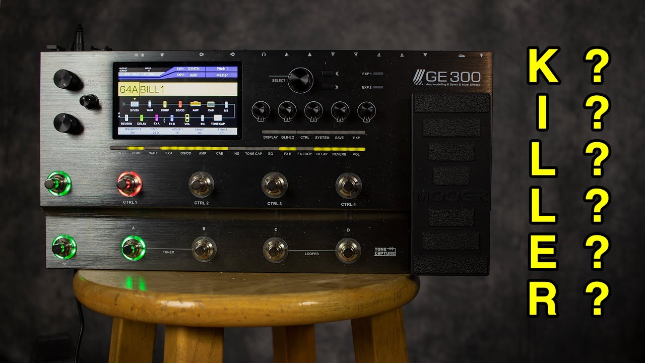 Mooer GE 300 Demo | Multi-Effects Disrupter?