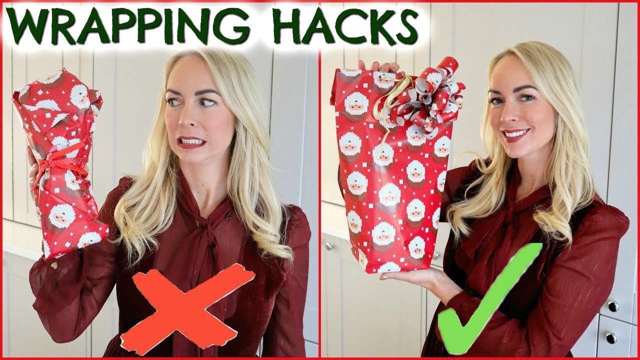 LIFE-CHANGING GIFT WRAPPING HACKS
