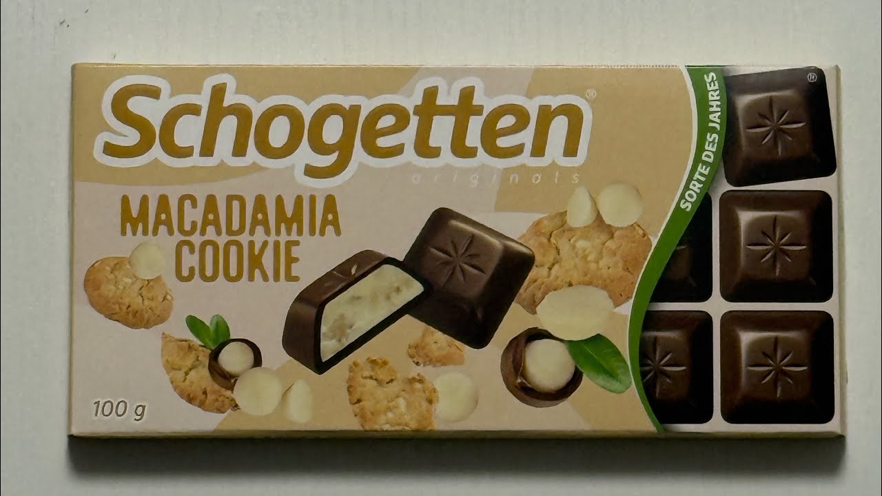 Ich Teste die Schogetten mit Macadamia Cookie Geschmack 😉