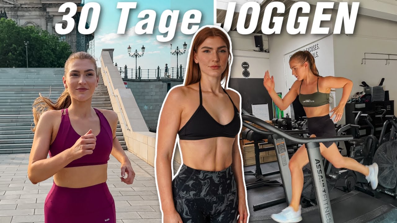 So anstrengend 😱30 Tage jeden Tag JOGGEN Challenge. *Das hat sich an meiner Form & Mindset geändert*