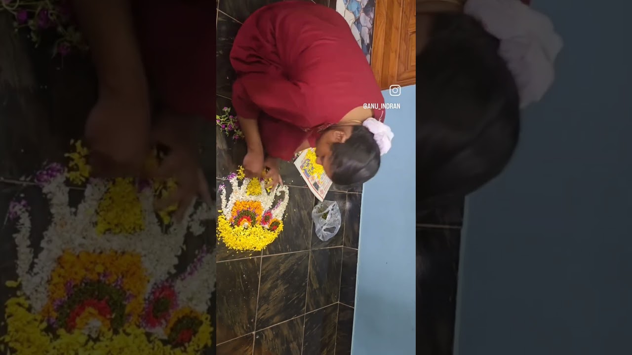 for the memory of a New onam at my new home #first #onam #together #newhome