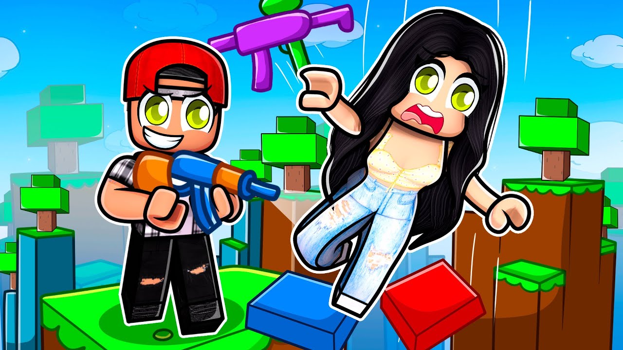 This Roblox Obby Almost Ended Our Marriage... (Roblox Paintball OBBY)