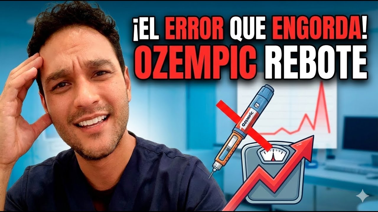 Cómo dejar OZEMPIC sin EFECTO REBOTE: Guía médica de Medicina Regenerativa 💉