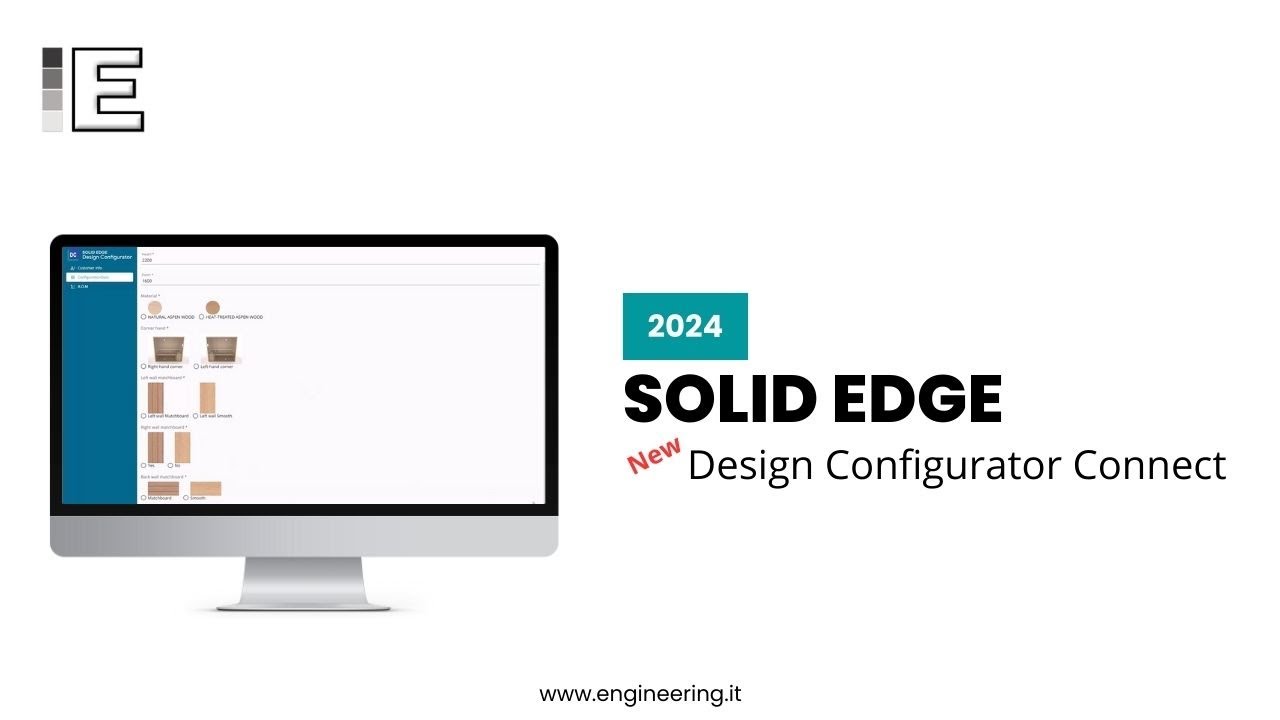 NEW in Solid Edge 2024 | Solid Edge Design Configurator Connect