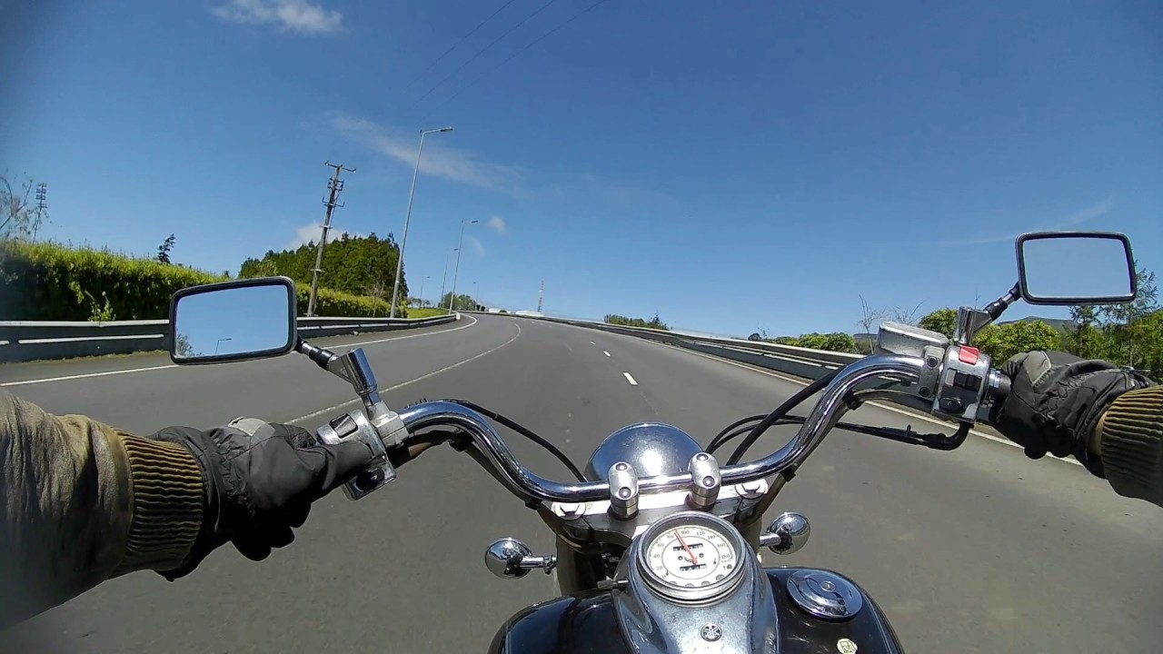 Riding my Yamaha XVS 650 Drag Star Classic, Video 2, 1ª Part
