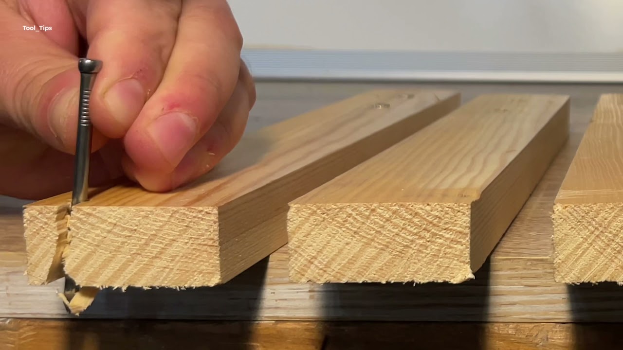 Nailing and Screwing Tips