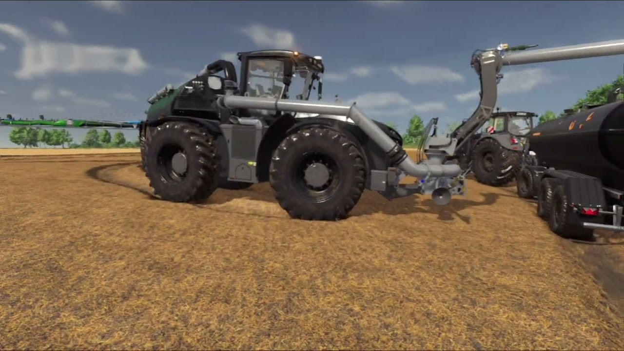 Claas xerion 4200 - Fendt vario 900- Wienhoff /Gülle - Liquid Slurry /farmingsimlator 25 gameplay